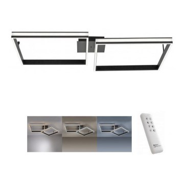 Leuchten Direkt 14700-18 - LED ljusreglerad fastsatt Ljuskrona  ELIS 2xLED/19W/230V + fjärrkontroll 