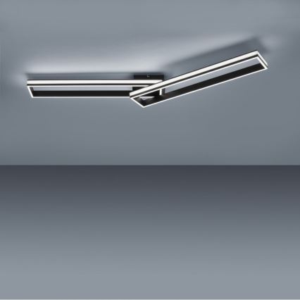 Leuchten Direkt 14701-18 - LED ljusreglerad fastsatt Ljuskrona  ELIS 2xLED/19W/230V + fjärrkontroll 