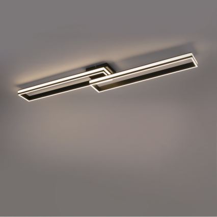 Leuchten Direkt 14701-18 - LED ljusreglerad fastsatt Ljuskrona  ELIS 2xLED/19W/230V + fjärrkontroll 