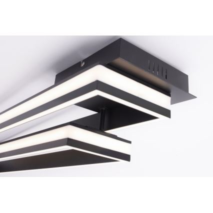 Leuchten Direkt 14701-18 - LED ljusreglerad fastsatt Ljuskrona  ELIS 2xLED/19W/230V + fjärrkontroll 