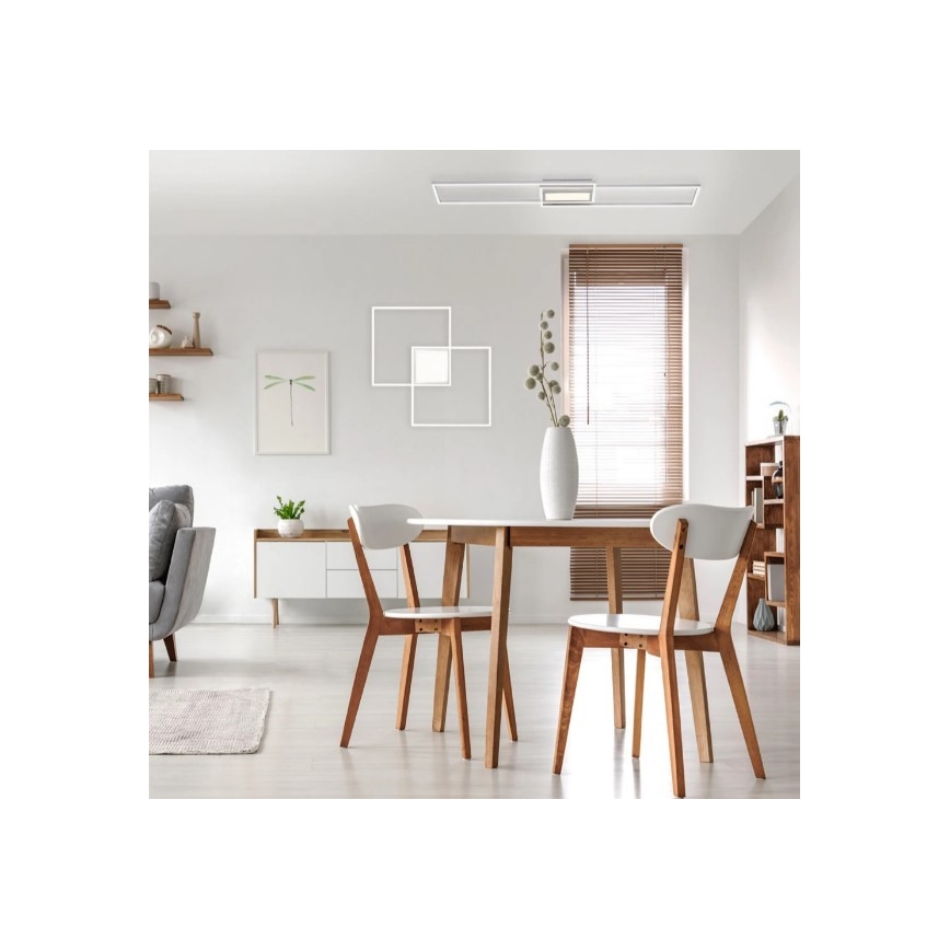 Leuchten Direkt 14711-55 - LED Dimbar taklampa ASMIN LED/42W/230V 3000-5000K + fjärrkontroll