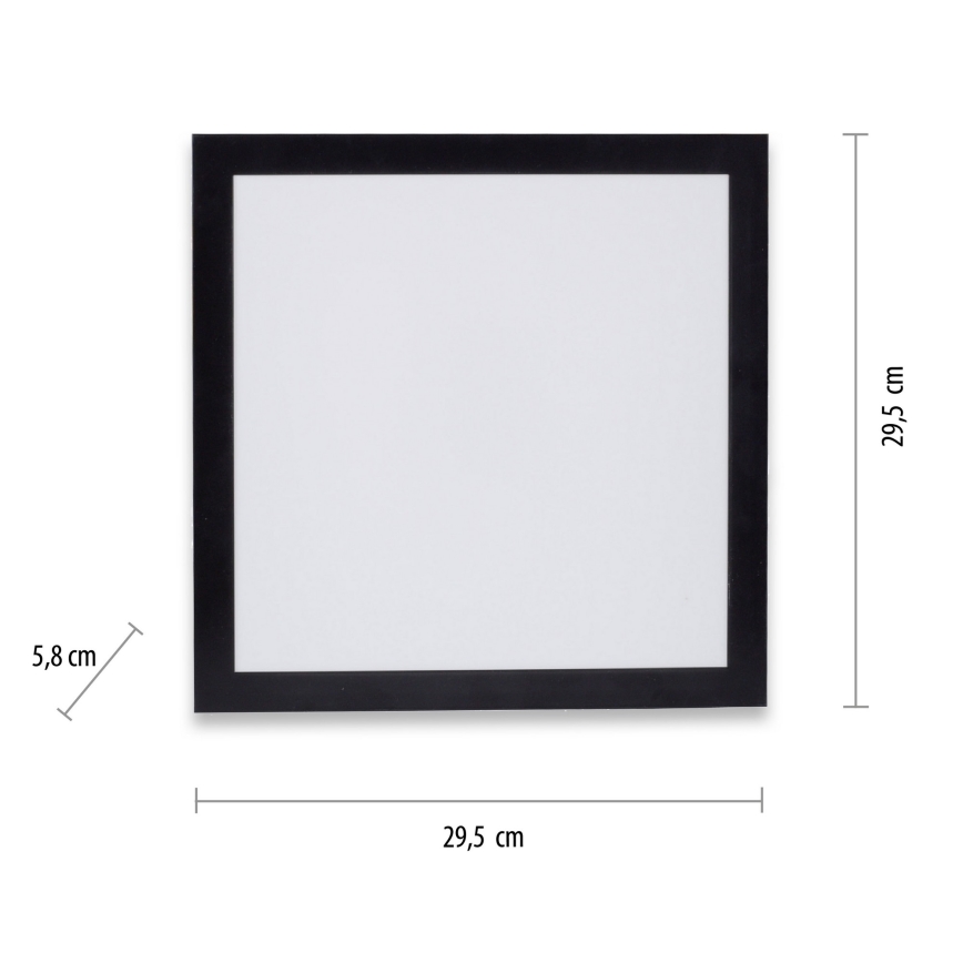 Leuchten Direkt 14740-18 - LED taklampa FLAT LED/7W/230V