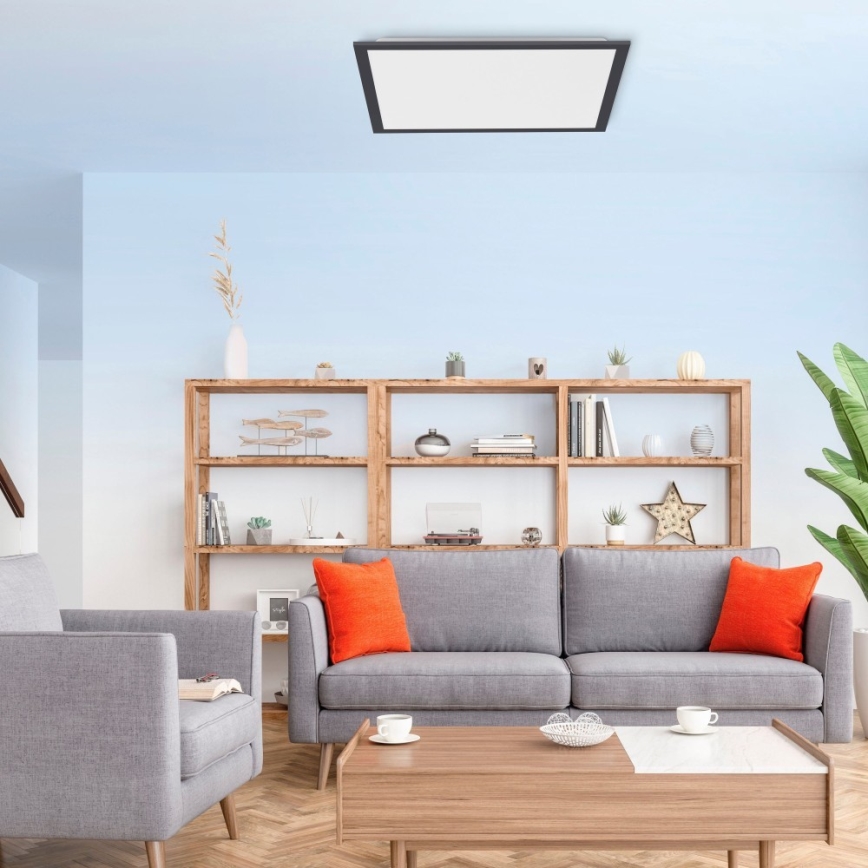 Leuchten Direkt 14755-18 - LED dimbar taklampa FLAT LED/28W/230V 2700-5000 + fjärrkontroll