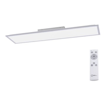 Leuchten Direkt 14757-21 - LED ljusreglerad fastsatt panel  FLAT LED/36W/230V 2700-5000K silver + fjärrkontroll