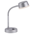 Leuchten Direkt 14825-21 - LED bordslampa  ENISA 1xLED/3,5W/230V silver