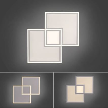 Leuchten Direkt 14855 - 16-LED Dimbar taklampa EDGING LED/51W/230V 2700-5000K + fjärrkontroll