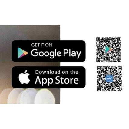 Leuchten Direkt 15110-21 - LEDRGB ljusreglerad taklampa  LENI LOLASMART LED/40W/230V + fjärrkontroll