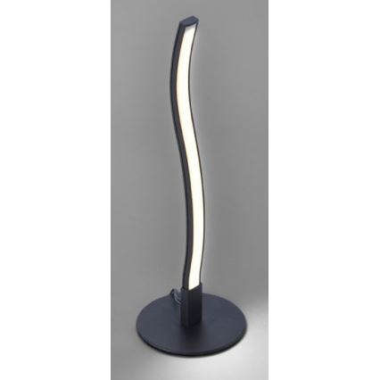 Leuchten Direkt 15128-18 - LED bordslampa  WAWE LED/3W/230V svart 