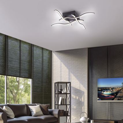 Leuchten Direkt 15131-18 - LED Takbelysning WAVE 4xLED/4.8W/230V