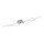 Leuchten Direkt 15167-55 - LED-ytmonterad taklampa WAWE 2xLED/12,5W/230V+LED/17W matt krom