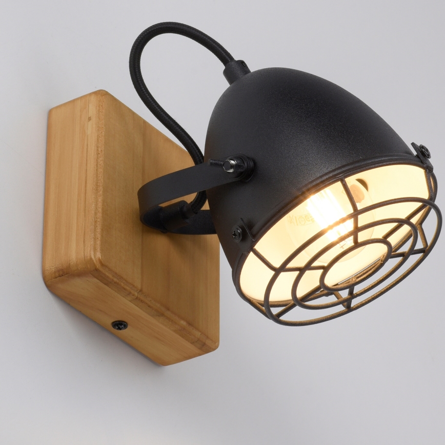 Leuchten Direkt 15171-18 - Väggspotlight BEETLE 1xE14/10W/230V tall