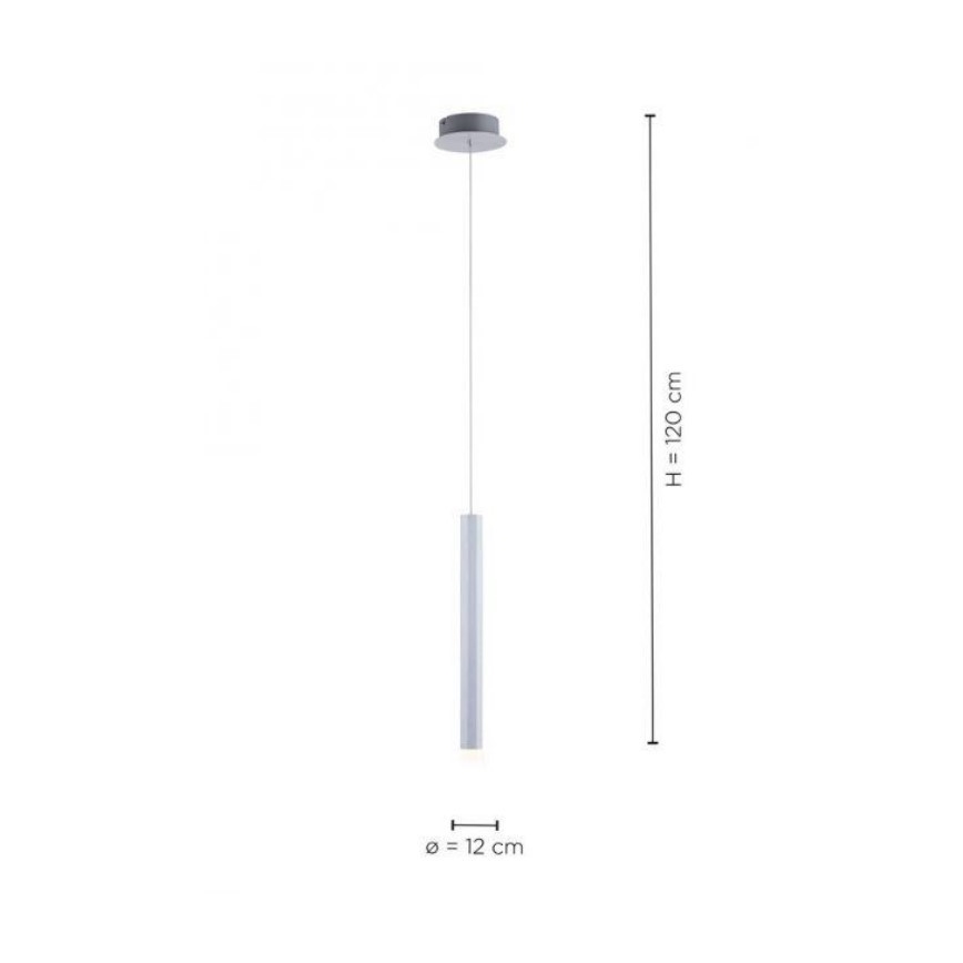 Leuchten Direkt 15202-95 - LED Ljuskrona med upphängningsrem  BRUNO LED/4,8W/230V