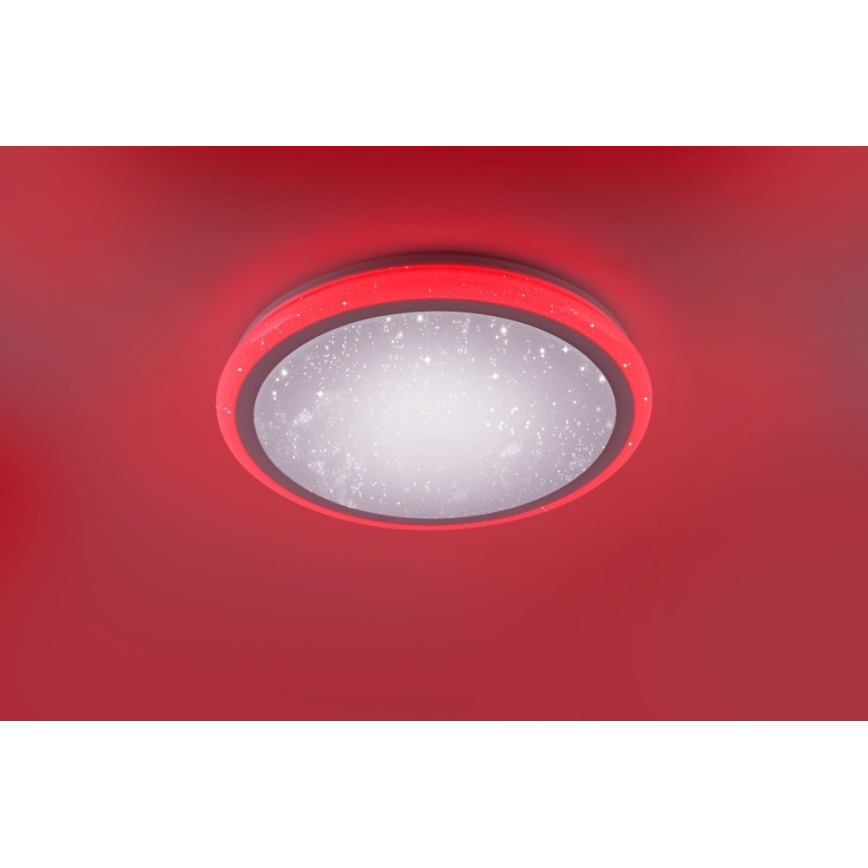 Leuchten Direkt 15220-16 - LEDRGB ljusreglerad taklampa  LUISA LED/28W/230V + fjärrkontroll 