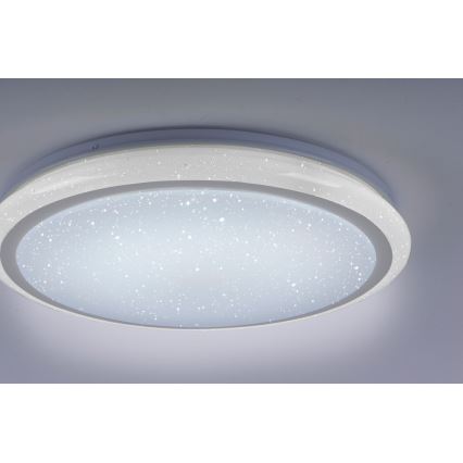 Leuchten Direkt 15220-16 - LEDRGB ljusreglerad taklampa  LUISA LED/28W/230V + fjärrkontroll 
