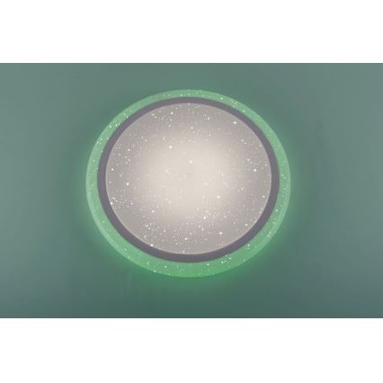 Leuchten Direkt 15230-16 - LEDRGB ljusreglerad taklampa  LUISA LED/42W/230V 3000-6400K + fjärrkontroll 