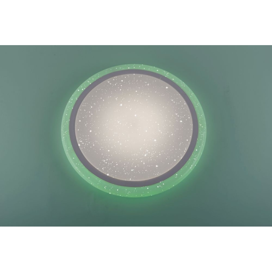 Leuchten Direkt 15230-16 - LEDRGB ljusreglerad taklampa  LUISA LED/42W/230V 3000-6400K + fjärrkontroll 