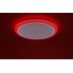 Leuchten Direkt 15230-16 - LEDRGB ljusreglerad taklampa  LUISA LED/42W/230V 3000-6400K + fjärrkontroll 