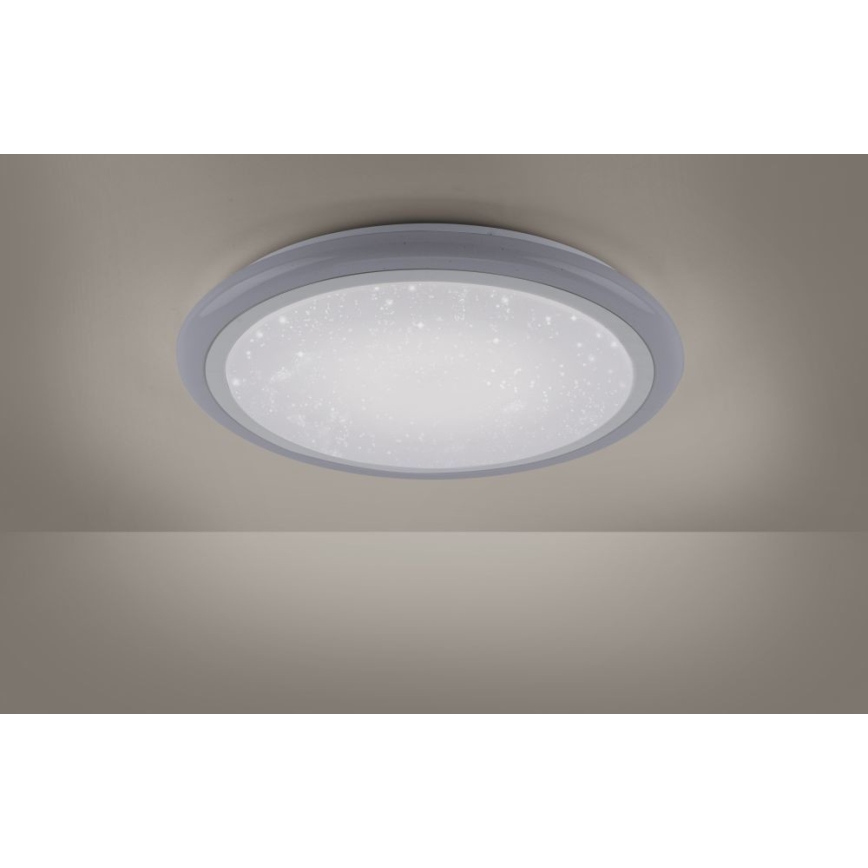 Leuchten Direkt 15230-16 - LEDRGB ljusreglerad taklampa  LUISA LED/42W/230V 3000-6400K + fjärrkontroll 