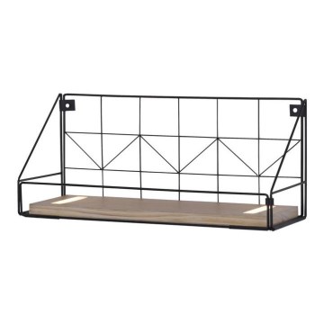 Leuchten Direkt 15277-18 - Shelf med LED-belysning BOARD 2xLED/1,75W/230V 45 cm eukalyptus