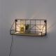 Leuchten Direkt 15277-18 - Shelf med LED-belysning BOARD 2xLED/1,75W/230V 45 cm eukalyptus