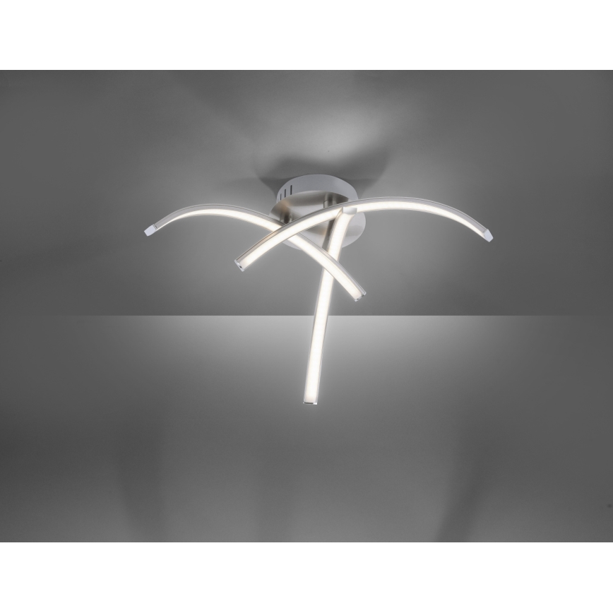 Leuchten Direkt 15341-55 - LED fäst ljuskrona VALERIE 3xLED/3,7W/230V