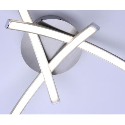 Leuchten Direkt 15341-55 - LED fäst ljuskrona VALERIE 3xLED/3,7W/230V