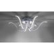 Leuchten Direkt 15342-17 - LED fäst ljuskrona VALERIE 6xLED/4,5W/230V