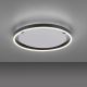 Leuchten Direkt 15391-13 - LED Dimmable ceiling belysning RITUS LED/20W/230V svart