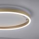 Leuchten Direkt 15391-60 - LED ljusreglerad taklampa RITUS LED/20W/230V mässing