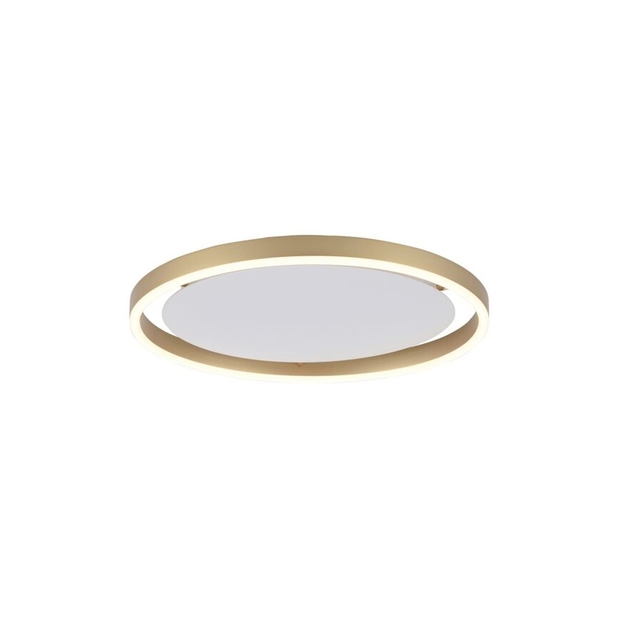 Leuchten Direkt 15391-60 - LED ljusreglerad taklampa RITUS LED/20W/230V mässing