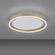 Leuchten Direkt 15392-60 - LED ljusreglerad taklampa RITUS LED/30W/230V mässing