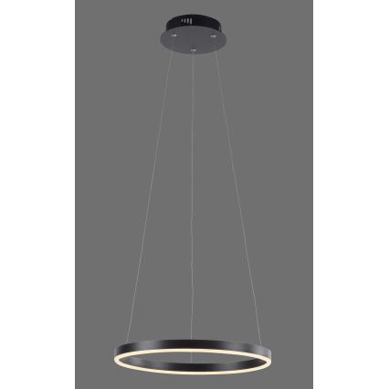 Leuchten Direkt 15393-13 - LED dimbar taklampa RITUS LED/20W/230V svart