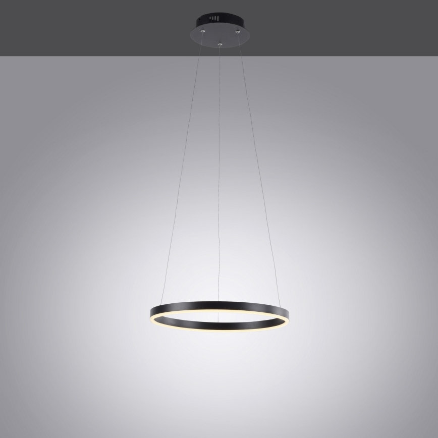 Leuchten Direkt 15393-13 - LED dimbar taklampa RITUS LED/20W/230V svart