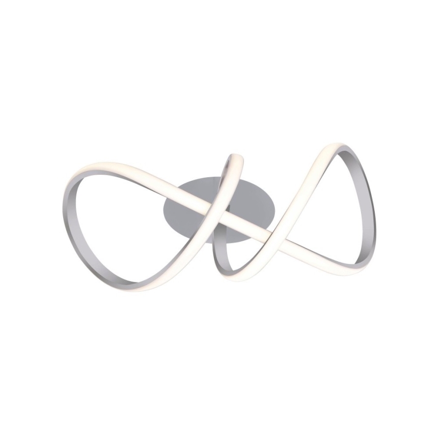 Leuchten Direkt 15403-95 - LED ljusreglerad fastsatt Ljuskrona  MARIA LED/16W/230V matt krom