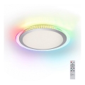 Leuchten Direkt 15411-21- LED RGB Dimbart takarmatur CYBA LED/26W/230V + fjärrkontroll