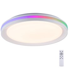 Leuchten Direkt 15544-16 - LED RGB Dimmable ceiling belysning RIBBON LED/15W/230V