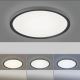 Leuchten Direkt 15571-18 - LED ljusreglerad taklampa  FLAT LED/23,5W/230V 2700-5000K + fjärrkontroll 