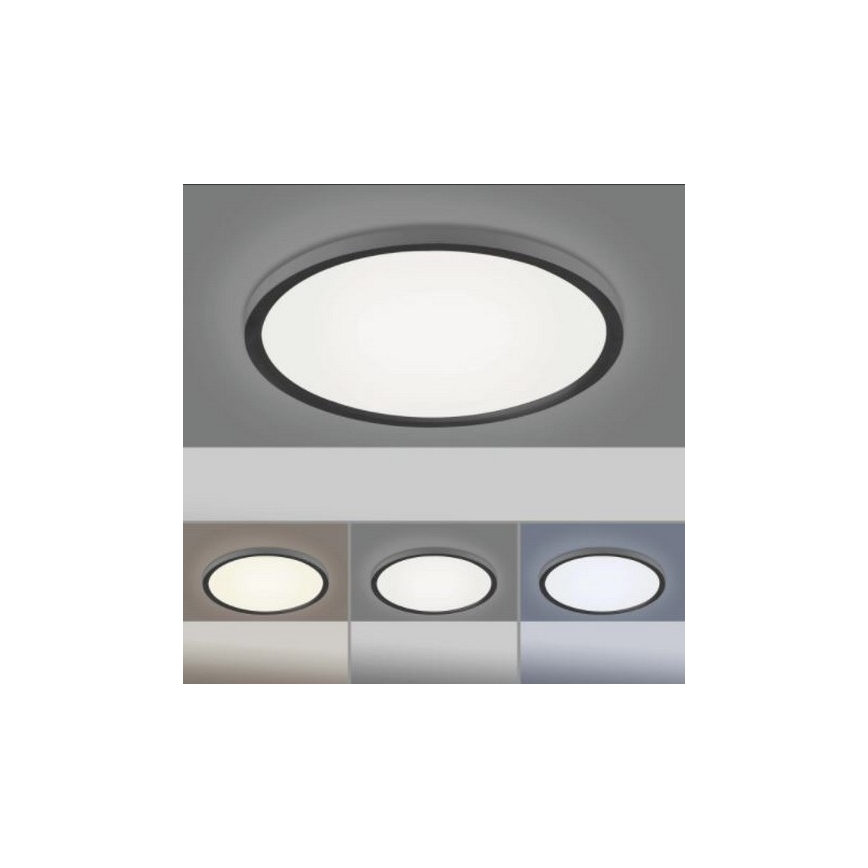 Leuchten Direkt 15571-18 - LED ljusreglerad taklampa  FLAT LED/23,5W/230V 2700-5000K + fjärrkontroll 