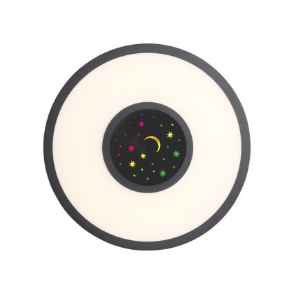 Leuchten Direkt 15572-18 - LED RGBW dimbar taklampa ASTRO LED/17,5W/230V 2700-5000K + fjärrkontroll