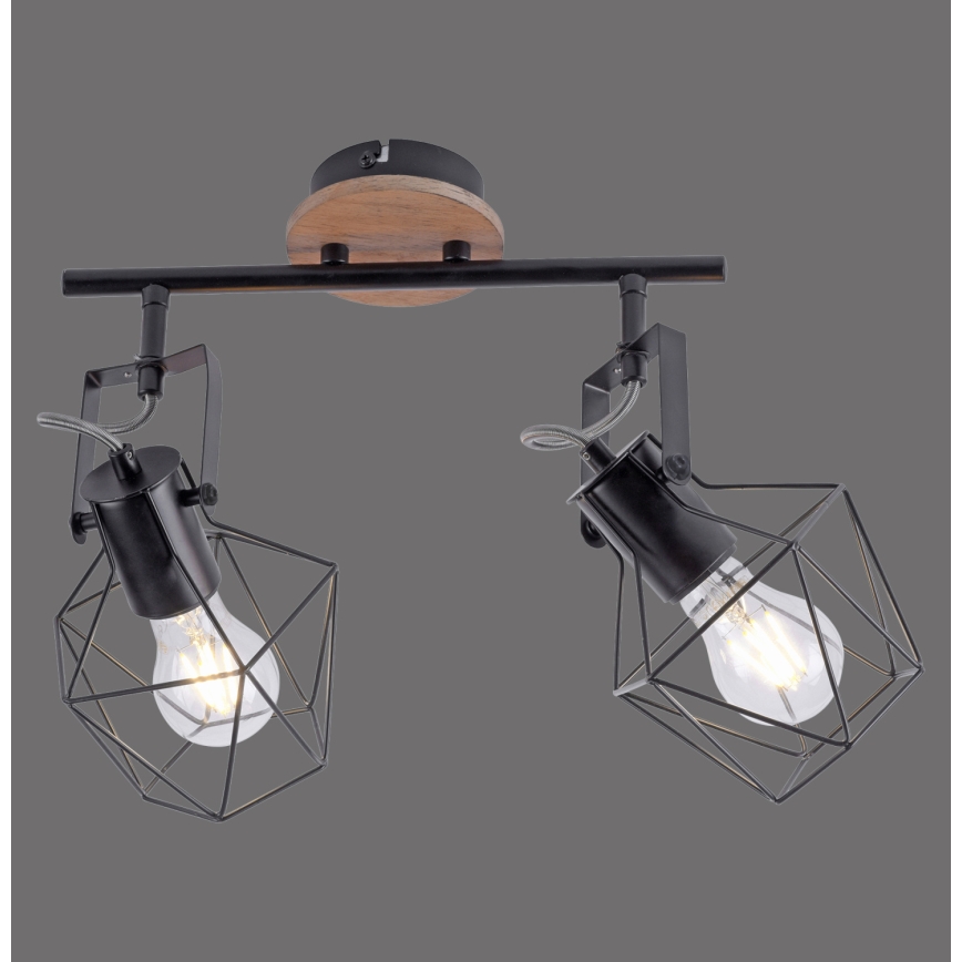 Leuchten Direkt 15672-78 - Spotlight JARO 2xE27/60W/230V