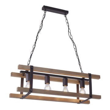 Leuchten Direkt 15684-79 - Ljuskrona på kedja EDITH 4xE27/60W/230V tall