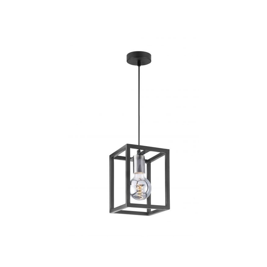 Leuchten Direkt 15813-18 - Ljusskrona med upphängningsrem  FABIO 1xE27/60W/230V