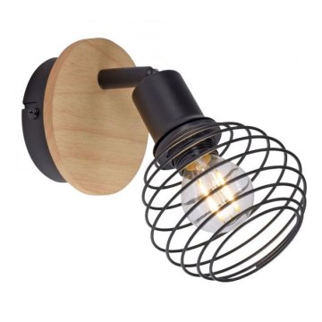 Leuchten Direkt 15921-79 - Väggspotlight EUGEN 1xE14/40W/230V ek