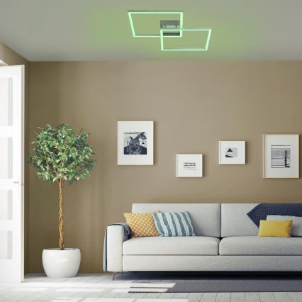 Leuchten Direkt 16429-55 - LED RGB Dimbar belysning 2xLED/12,5W/230V Tuya + Fjärrstyrd