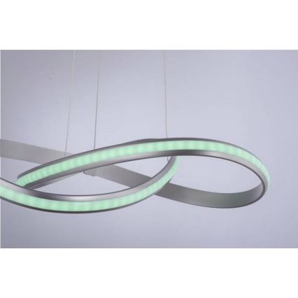 Leuchten Direkt 18432-55 - LED RGB dimbar taklampa MELINDA LED/28W/230V + fjärrkontroll