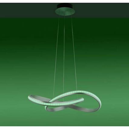 Leuchten Direkt 18432-55 - LED RGB dimbar taklampa MELINDA LED/28W/230V + fjärrkontroll