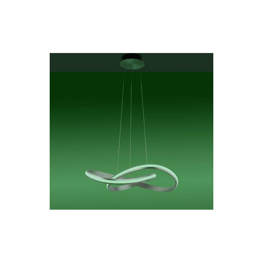 Leuchten Direkt 18432-55 - LED RGB dimbar taklampa MELINDA LED/28W/230V + fjärrkontroll