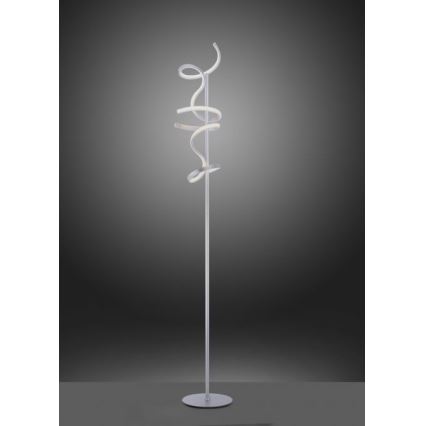 Leuchten Direkt 19031-21 - LED ljusreglerad golvlampa  CURLS LED/20W/230V
