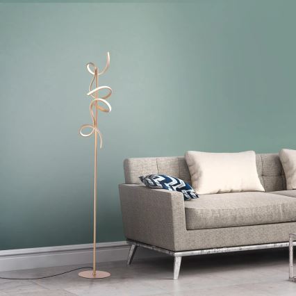 Leuchten Direkt 19031-60 - LED Ljusreglerad golvlampa CURLS LED/22W/230V