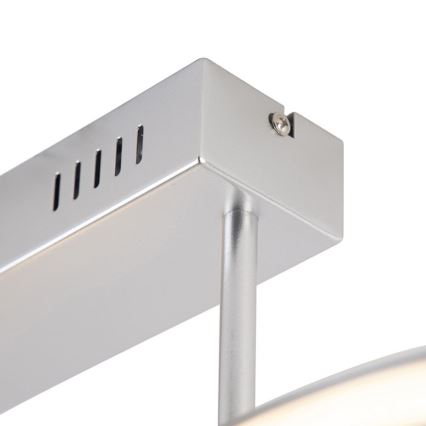 Leuchten Direkt 19032-21 - LED ljusreglerad fastsatt Ljuskrona  CURLS LED/25,8W/230V